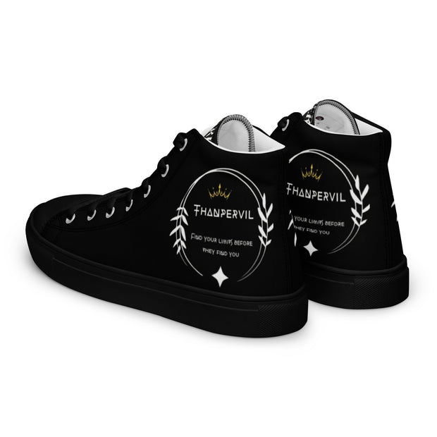 Zapatillas de lona de caña alta para hombre - Thanpervil shop online