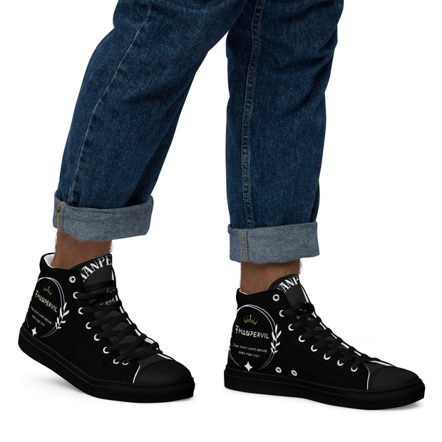 Zapatillas de lona de caña alta para hombre - Thanpervil shop online