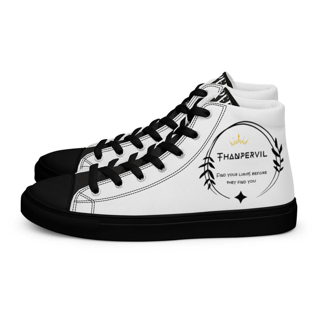 Zapatillas de lona de caña alta para hombre - Thanpervil shop online