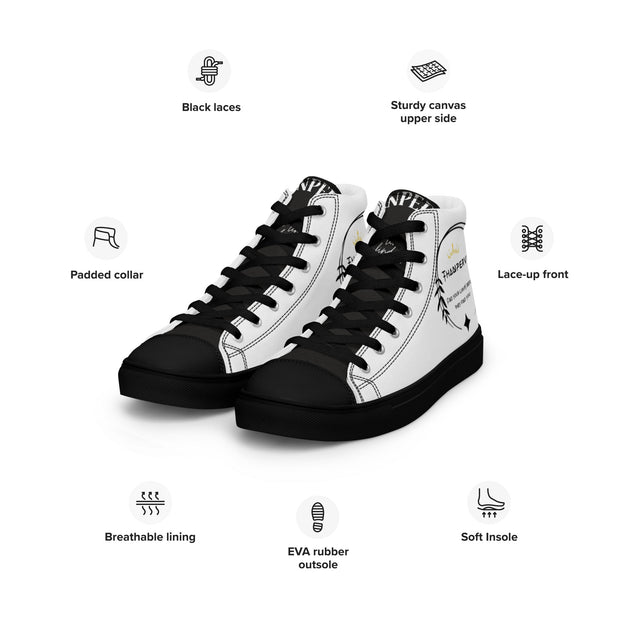 Zapatillas de lona de caña alta para hombre - Thanpervil shop online