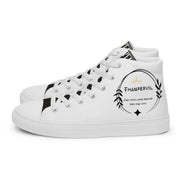 Zapatillas de lona de caña alta para hombre - Thanpervil shop online