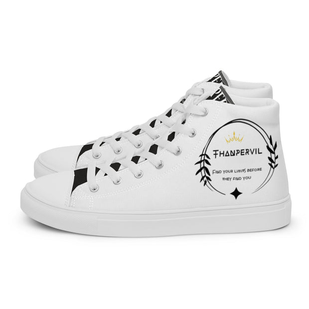 Zapatillas de lona de caña alta para hombre - Thanpervil shop online