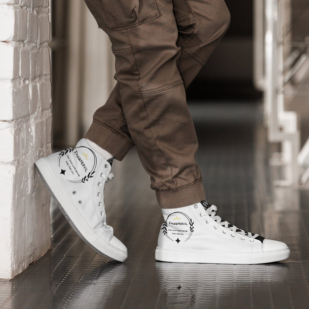 Zapatillas de lona de caña alta para hombre - Thanpervil shop online
