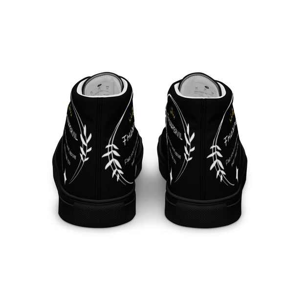 Zapatillas de lona de caña alta para hombre - Thanpervil shop online