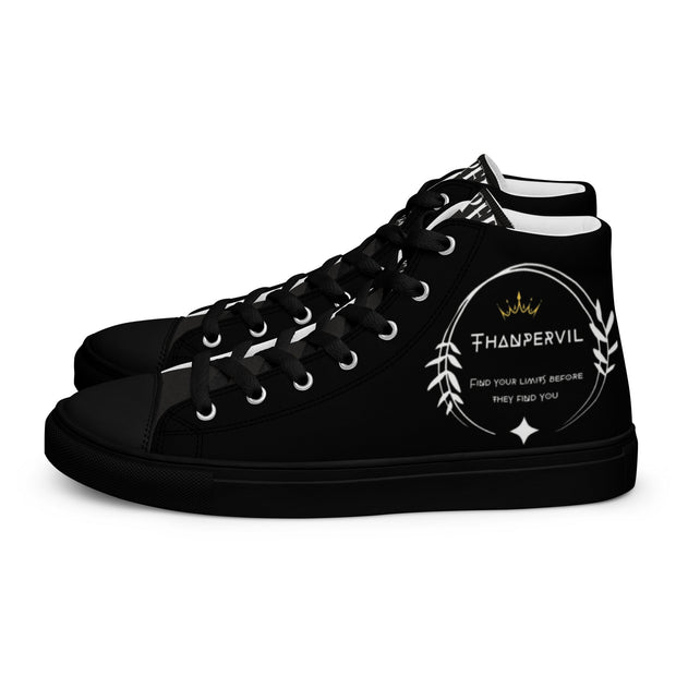 Zapatillas de lona de caña alta para hombre - Thanpervil shop online