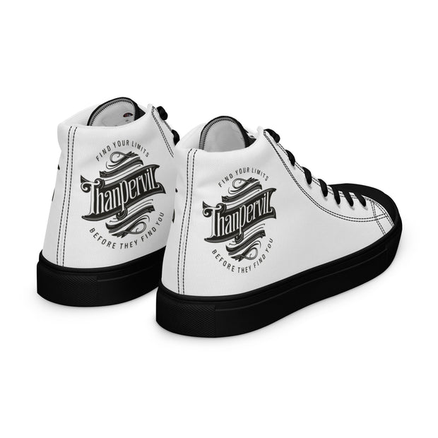 Zapatillas de lona de caña alta para hombre - Thanpervil shop online