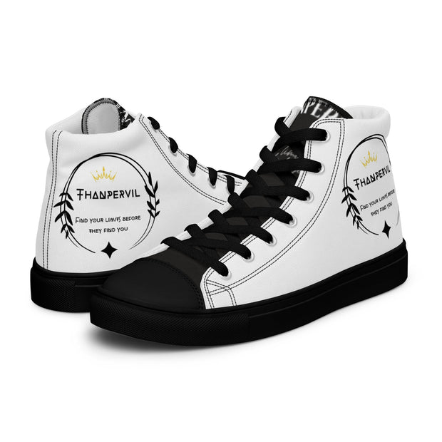 Zapatillas de lona de caña alta para mujer - Thanpervil shop online