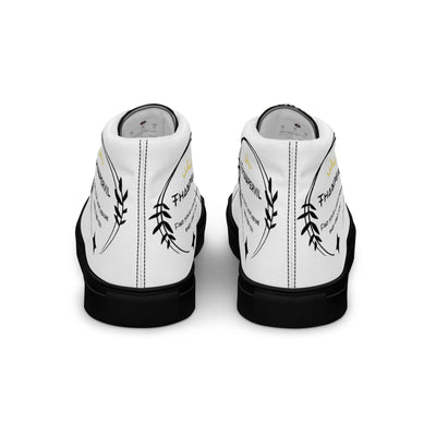 Zapatillas de lona de caña alta para mujer - Thanpervil shop online