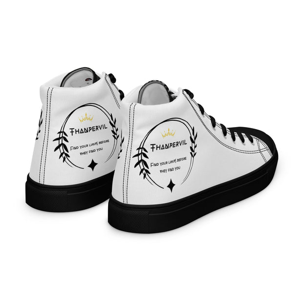 Zapatillas de lona de caña alta para mujer - Thanpervil shop online