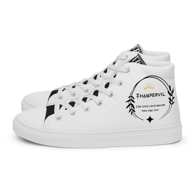 Zapatillas de lona de caña alta para mujer - Thanpervil shop online