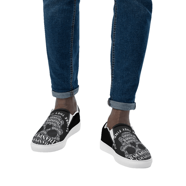 Zapatillas de lona sin cordones para hombre. - Thanpervil shop online