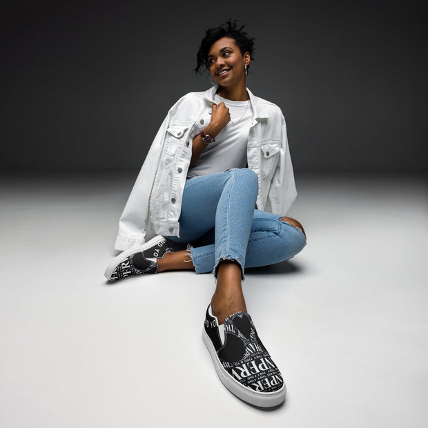 Zapatillas de lona sin cordones para mujer - Thanpervil shop online