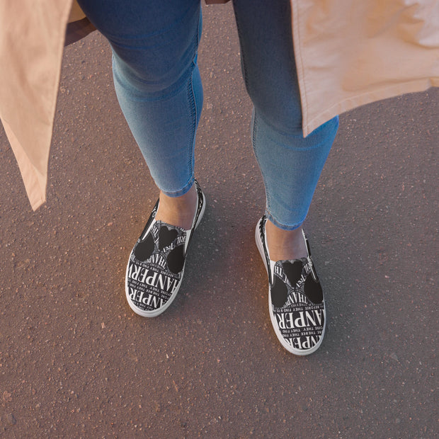 Zapatillas de lona sin cordones para mujer - Thanpervil shop online