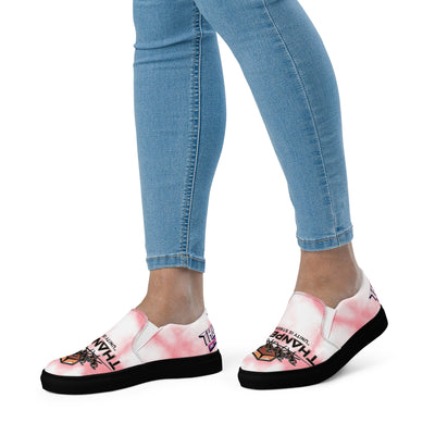 Zapatillas de lona sin cordones para mujer - Thanpervil shop online