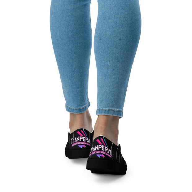 Zapatillas de lona sin cordones para mujer - Thanpervil shop online