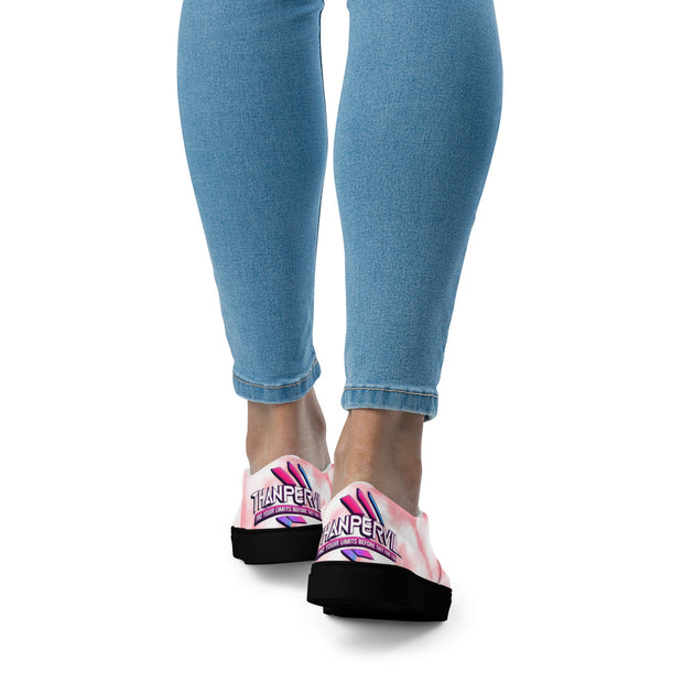 Zapatillas de lona sin cordones para mujer - Thanpervil shop online